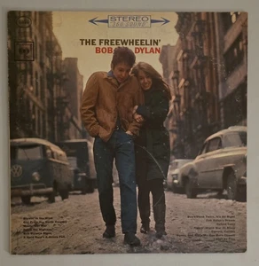 The Freewheelin' Bob Dylan Vintage Vinyl LP Record VG+ Columbia Red Label - Picture 1 of 3