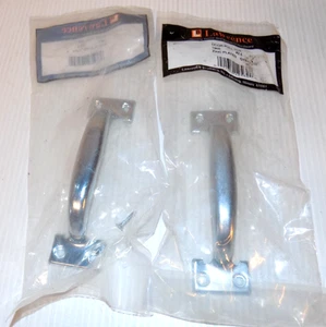 Lawrence Hardware Window/Door Utility Pull 4" Zinc Plated Steel No Screws NOS - Picture 1 of 4