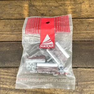 Vintage Suntour Superbe Brake Pad Set NOS New Shoe Set Salmon 1980s Threaded Pro - Picture 1 of 5