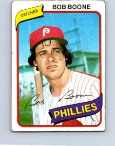 VINTAGE BASEBALL CARD TOPPS 1980 PHILADELPHIA PHILLIES BOB BOONE  NO632 - Bild 1 von 2