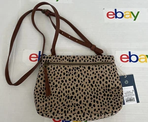 Universal Thread Leopard Zip Closure Crossbody Bag women's purse New! - Picture 1 of 5