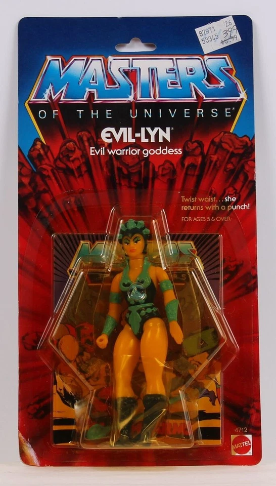 Mattel Evillyn 1982 MOTU Masters of The Universe Evil-lyn Warrior Goddess