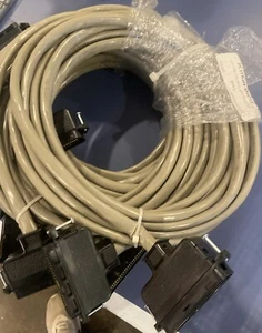 Cat 3 25pr Telco PBX Cable W/  AMP connectors M/F 15Ft. - Picture 1 of 1