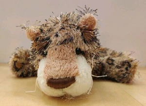 Ganz Plush 9" Leopard Cheetah Cat Floppy Soft Toy Stuffed Animal EUC - Picture 1 of 13