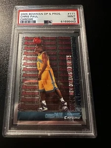 2005-06 Bowman Chrome Rookie Chris Paul #111. PSA 9 Mint. Hornets Spurs - Picture 1 of 2