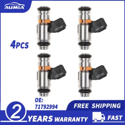 For Fiat Punto Grande Doblo Idea 500 1.2L 1.4L IWP160 4Pcs Fuel Injector Foto 1 de 4
