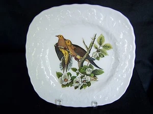 Alfred Meakin 8 5/8" Carolina Turtle Dove Square Luncheon Plate - Picture 1 of 3