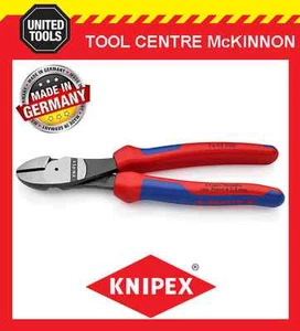 KNIPEX 74 02 200 200mm HIGH LEVERAGE SIDE CUTTING PLIERS – MADE IN GERMANY - Picture 1 of 2