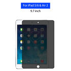 For iPad 10 9 8 7 6 mini 5 4 Air 3 2 Privacy Tempered Glass Screen Protector