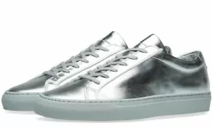 Nuevo Common Projects Original Aquiles Low 3701 Plata para mujer - Imagen 1 de 21