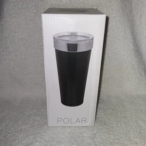 Polar Travel Mug Black w/ "dtn" Printing - Picture 1 of 11