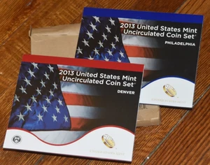 2013 P&D United States Mint Uncirculated Set of 28 coins W/ Box - Picture 1 of 4