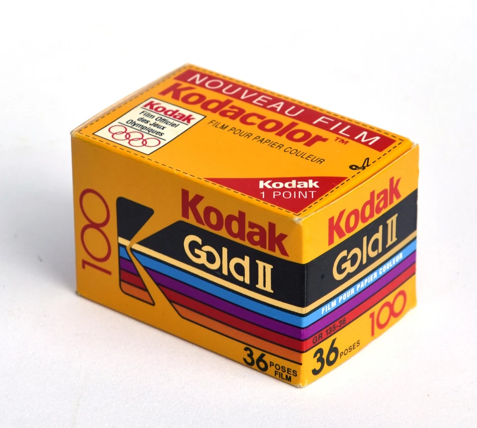 KODAK GOLD II, FILM DE 36 POSES, ISO 100, EXPIRE 09/1995 - Photo 1/1