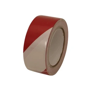JVCC Hazard Warning Tape (HZ-8): 2 in. x 36 yds. (Red/White stripes) - Picture 1 of 3