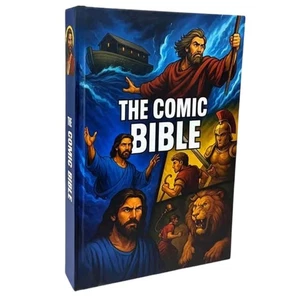 The Comic Bible for All Ages, New Full-color Illustrated Bible Comic Book - Picture 1 of 10