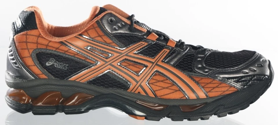 Size 4 - Asics Gel Nimbus 10.1 Black Rust Orange