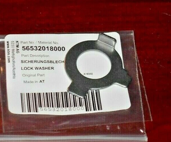 KTM CLUTCH HUB LOCK WASHER 56532018000, 250,300,350,360,380,400,440,525,540,550 - Image 1 of 1