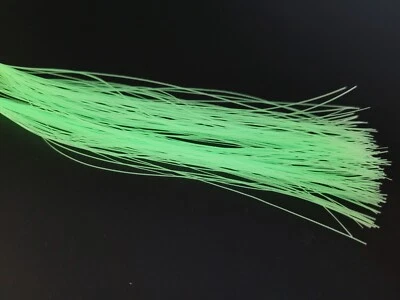 GLOW IN THE DARK FLASHABOU - Fly Tying Flash Material - 12 inch Hank - NEW! - Image 1 of 4