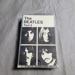 The Beatles Part 2 CASSETTE TAPE VINTAGE RARE PAPER LABEL. NEW SEALED! 1968 - Picture 1 of 7
