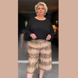 CULOTTES ROCKTHOSECURVES MUJER DAMA ESTAMPADO TIGRE ARRUGADO PLISADO CINTURA ELÁSTICA - Imagen 1 de 11