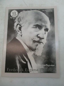 MUM MAGAZINE JUNE 1992 FREDERICK EUGENE POWELL MAGIC UNITY MIGHT MAGICIAN RETRO - Picture 1 of 2