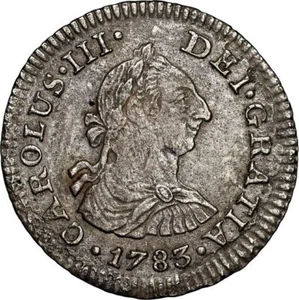 El Cazador Shipwreck (1784) Mexico Silver Bust 1/2 Real 1783 FF NGC AU Details - Picture 1 of 5