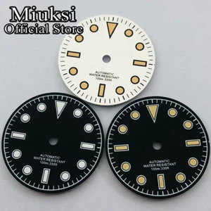 Miuksi 29mm watch dial fit NH34 NH35 NH36 ETA2824 2836 Miyota 8215 DG2813 3804  - Picture 1 of 12