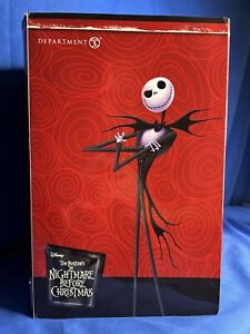 Dept 56 Nightmare Before Christmas JACK SKELLINGTON'S HOUSE, S/2, SIGNED, NEW