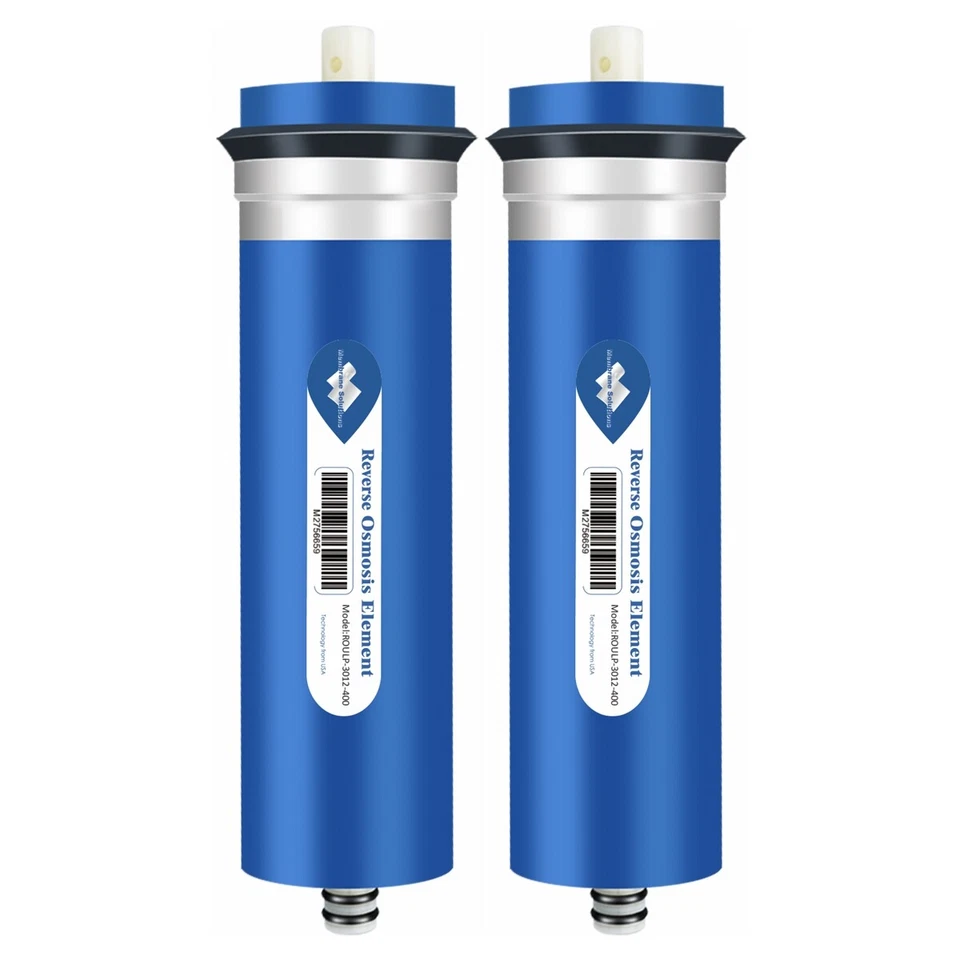 2 Pack 400 GPD RO Membrane Reverse Osmosis System Water Filter 3012 type - Image 1 of 4