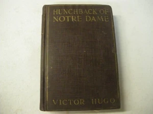 1923 Hunchback of Notre Dame Victor Hugo 1st Edition Hardcover Photoplay Edition - Picture 1 of 3