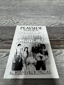 BAYSIDE THE MUSICAL, PLAYBILL, PLAY SIDE THEATRE 80, NYC,  - Picture 1 of 7
