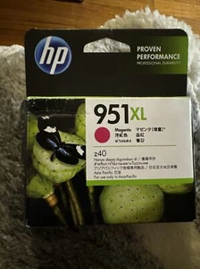 Genuine Original HP 951XL MAGENTA High Yield Ink Cartridges EXPIRE MAR 2020 - Picture 1 of 3