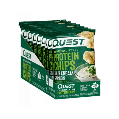 Quest Nutrition Protein Chips (8x32g) Sour Cream & Onion