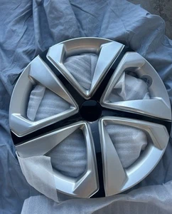 NEW 2016-2017 Honda CIVIC 16" 5-spoke Chrome Black Hubcap Wheelcover SET OF 4 - Picture 1 of 4