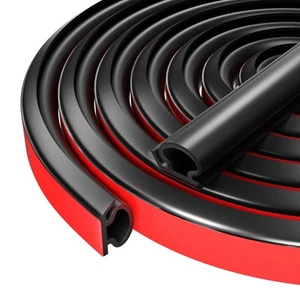 Silicone Weather Stripping Door Seal Self Adhesive Door Weather Stripping Wea... - Picture 1 of 9