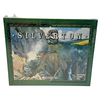 Silverton (1999) Railroad Strategy Mayfair Board Game First Edition OOP SEALED! - Image 1 of 2