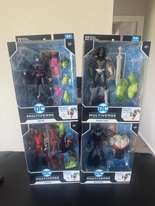 McFarlane DC Multiverse Beast Boy BAF Complete Set - Picture 1 of 6