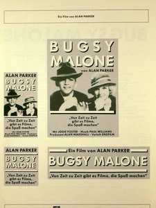 Bugsy Malone - Werberatschlag (B7) - Bild 1 von 1