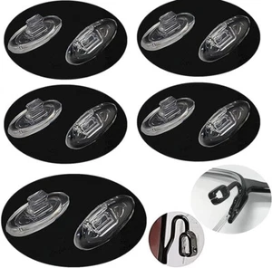 Push in Glasses Nose Pads,5 Pairs Eyeglasses Replacement Nose Piece,Oval Soft - Picture 1 of 5