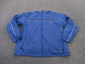 Vintage Nike Jacket Men L Lined Y2K Athletic Golf Track Windbreaker Active Sport - Picture 1 of 10