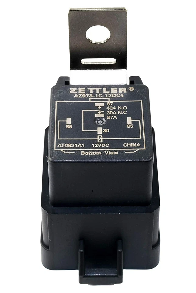 Reemplazo AZ973-1C-12DC4 para relé automotriz G8JN-1C6T-F-R-DC12 5 pines 12 VDC Foto 1 de 1
