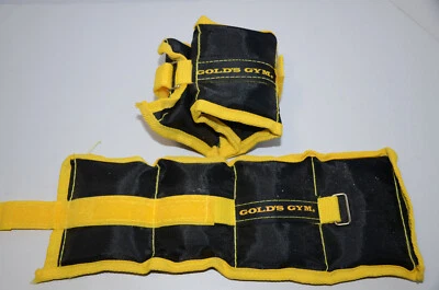 Juego de pesas de tobillo o muñeca Gold's Gym de colección - 2 libras 6 oz cada una Foto 1 de 4