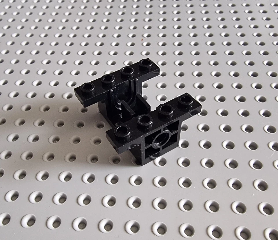Lego Technic Getriebe Halter schwarz 4x4x1 2/3 Technik Gearbox 06585 P4 - Bild 1 von 1
