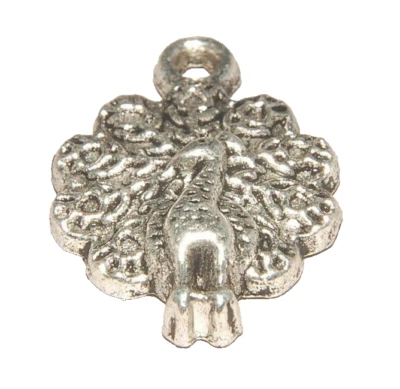 Dije pavo real plata tibetana J1233 Foto 1 de 4