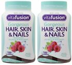Vitafusion Gorgeous Hair, Skin & Nails Multivitamin, Natural Raspberry Flavor 
