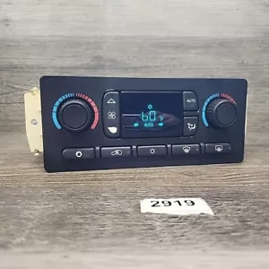 03-06 Silverado Sierra Auto Heater Digital Climate Control TESTED Knobs Cleaned - Picture 1 of 5