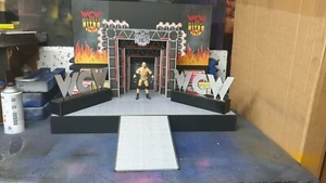 WCW Nitro entrance stage custom made for wrestling figures wwe/wwf/ecw - Picture 1 of 10