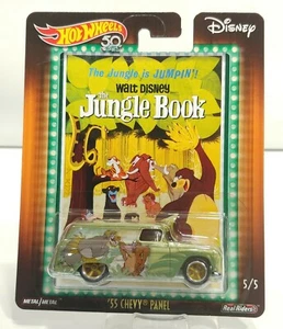 Hot Wheels Pop Culture Disney The Jungle Book 55 Chevy Panel Real/Riders - Picture 1 of 1