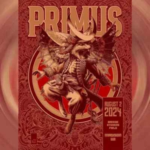 Primus Poster 8/2/2024 Madison WI Signed & Numbered #/50 Artist Edition!!!! - Picture 1 of 1
