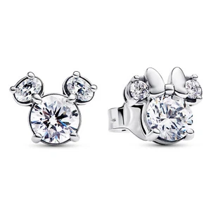 PANDORA Schmuck Damen-Ohrstecker Disney Micky Maus & Minnie Maus Funkelnd 29 - Picture 1 of 2